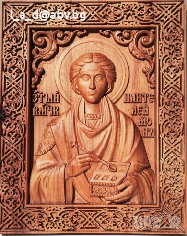 Икона на Св. Богородица - авторска дърворезба, снимка 7 - Икони - 50247907