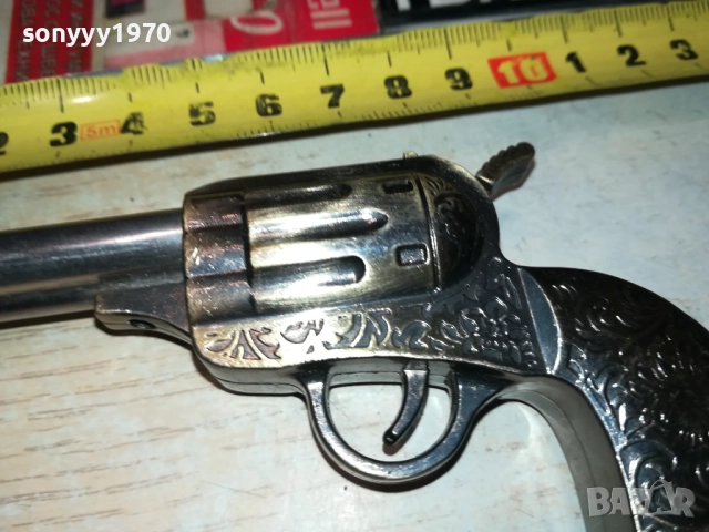 РЕВОЛВЕР-МЕТАЛНА ЗАПАЛКА 3010252015, снимка 2 - Запалки - 52239295