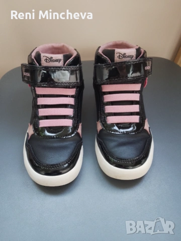 Кецове 27 номер Мини Маус geox 2 броя, снимка 3 - Детски маратонки - 53738396