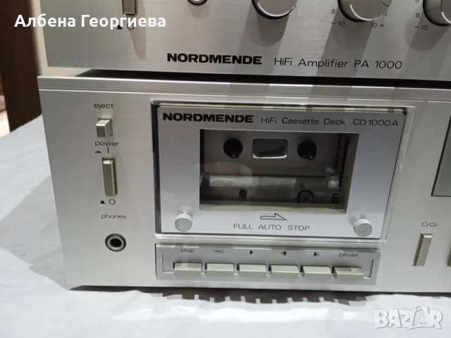 Стерео система NORDMENDE HI-FI TUNER TU 1000, снимка 8 - Ресийвъри, усилватели, смесителни пултове - 48067458