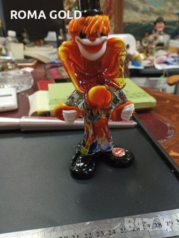 Murano -стъклен клоун!