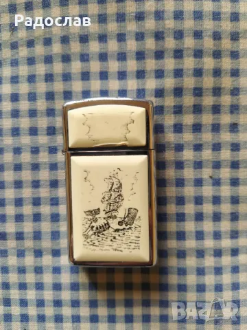 стара запалка Zippo slim, снимка 2 - Запалки - 50358152