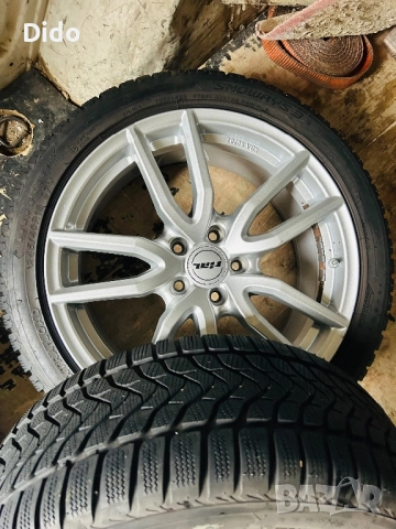 Джанти със зимни гуми 18 5x112, снимка 6 - Гуми и джанти - 52567393