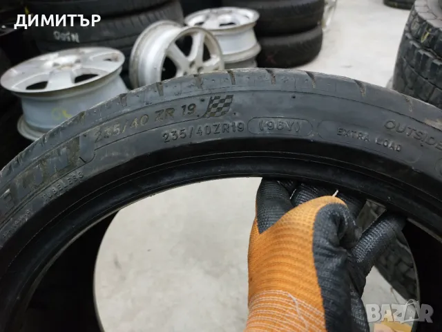 САМО 1БР.ЛЯТНА гума MICHELIN 235/40/19 , снимка 4 - Гуми и джанти - 49011516