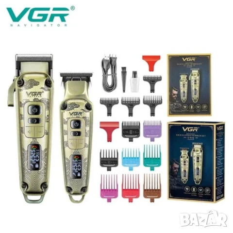 Професионален комплект за подстригване VGR V-643 – Всичко, от което се нуждаете за перфектен стил у , снимка 2 - Машинки за подстригване - 50630388