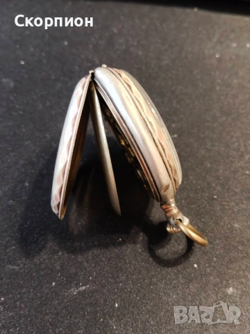 Швейцарски СРЕБЪРЕН джобен часовник Remortoir - 6 РУБИНА - ПРОМОЦИЯ, снимка 9 - Джобни - 47156792