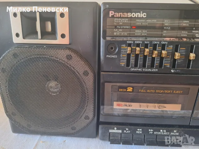 PANASONIC RX -CT 800 BOOMBOX MADE IN JAPAN , снимка 3 - Радиокасетофони, транзистори - 47609080