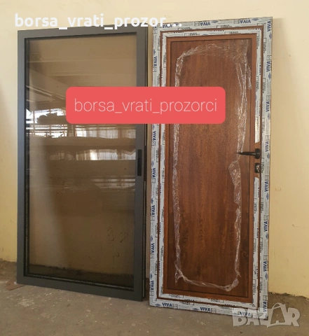 Врата за Баня. Нови Алуминиеви Врати за Бани и Сервизни помещения, снимка 5 - Интериорни врати - 54188764