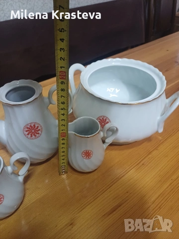 Порцелан високо качество България нов, снимка 6 - Сервизи - 53266428
