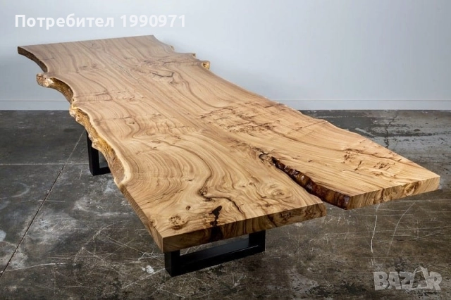 Маса от масив дъб, орех, бряст, круша, елша по модел и размери на клиента, снимка 3 - Маси - 52471579