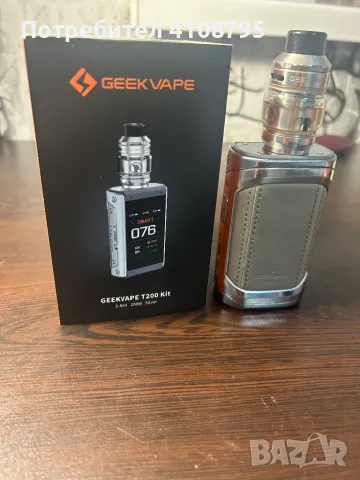 Vape Geekvape t200 touch screen, снимка 2 - Вейп без пълнители - 47044864