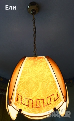 Красив лампион.Чехия., снимка 2 - Лампиони - 53710260