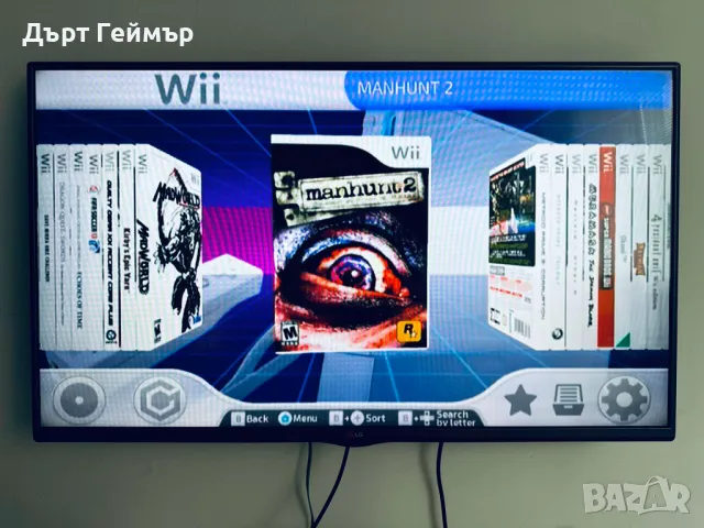 Хакнат Nintendo Wii + 50 игри Нинтендо Хак ПЪЛЕН КОМПЛЕКТ, снимка 18 - Nintendo конзоли - 47514087