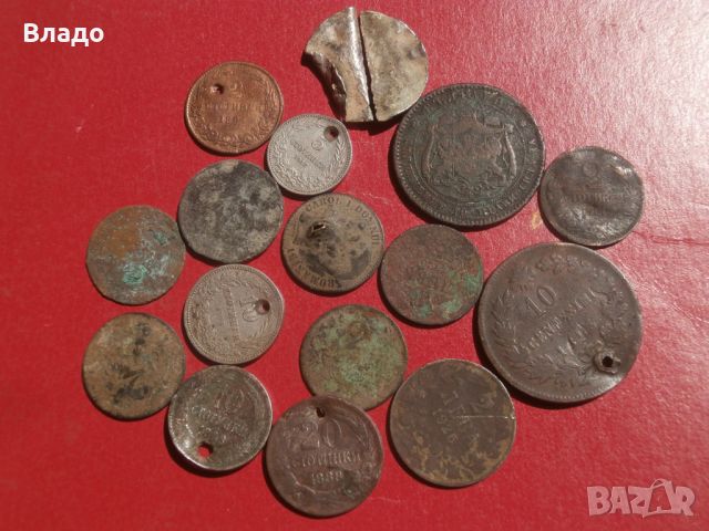 Лот стари български и чужди монети , снимка 1 - Нумизматика и бонистика - 45221045
