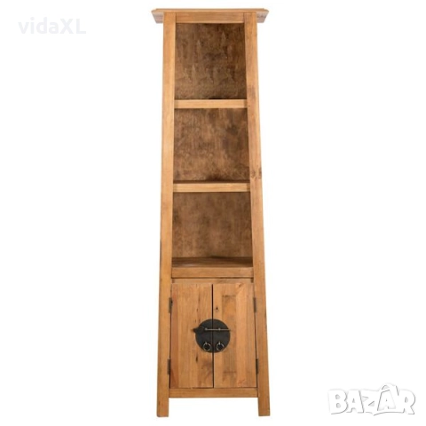 vidaXL Шкаф за баня, свободностоящ, рециклиран бор масив, 48x32x170 см(SKU:246036), снимка 2 - Шкафове - 52921390