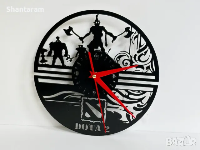 Декоративен стенен часовник от акрил – Геймърски и филмови дизайни, снимка 2 - Стенни часовници - 50109850