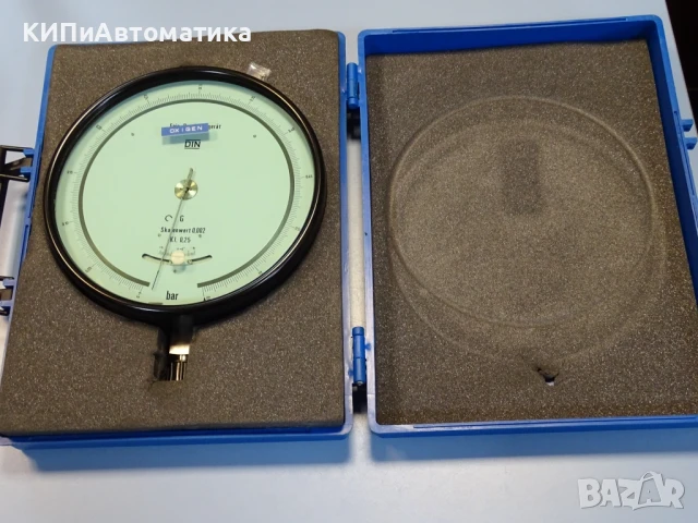 образцов манометър WIKA 341.11.250 (0-0.60)Bar precision test pressure gauge