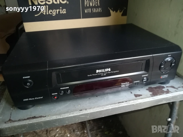 PHILIPS VR285 VIDEO-ВНОС SWISS 0911251633LCHERY2, снимка 9 - Плейъри, домашно кино, прожектори - 52352413