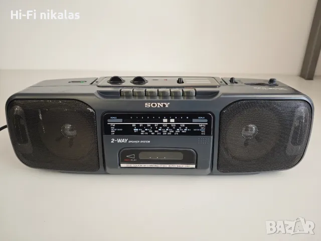 FM стерео радио касетофон SONY CFS-200L, снимка 1 - Радиокасетофони, транзистори - 46956199