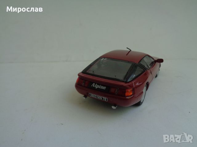  1:43 NOREV RENAULT ALPINE V6 GT ИГРАЧКА КОЛИЧКА МОДЕЛ, снимка 4 - Колекции - 45994686