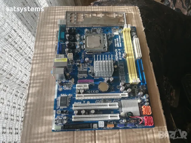 Дънна платка ASRock G31M-S Socket 775 CPU+FAN, снимка 3 - Дънни платки - 47093823