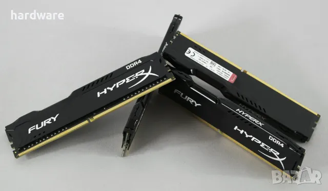 ram ddr4 kingston hyperx fury 4 x 8gb, снимка 1 - RAM памет - 48899807