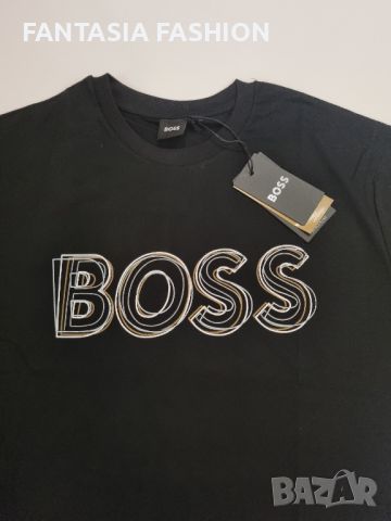 Mъжки тениски - Батал Hugo Boss 3XL/4XL, снимка 2 - Тениски - 45566562