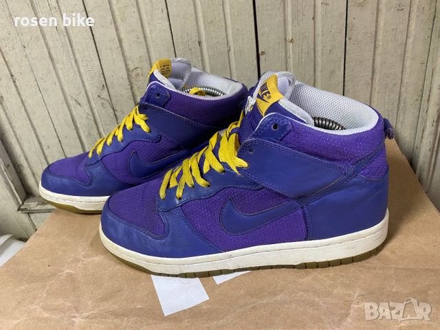 Nike Dunk High Zoom Premium Lakers Purple''оригинални маратонки 40.5, снимка 6 - Маратонки - 45904093