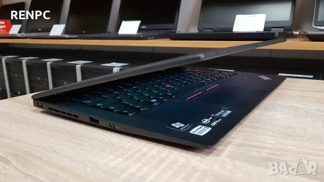 лаптоп Lenovo X1 CARBON 5GR/ Intel Core i5-7200U 3.10 GHz (3M cache)/ 8GB/ M2.SSD 256 GB/14” FHD IPS, снимка 1 - Лаптопи за работа - 48049005