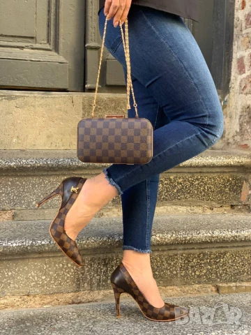 обувки на ток louis vuitton gucci, снимка 3 - Дамски ежедневни обувки - 51356078