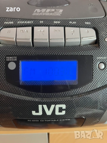 Радиокасетофон JVC, снимка 3 - Радиокасетофони, транзистори - 53637407
