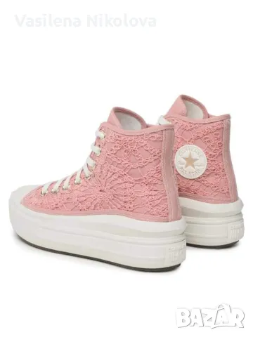 Кецове Converse с дебела подметка, снимка 4 - Кецове - 47256120