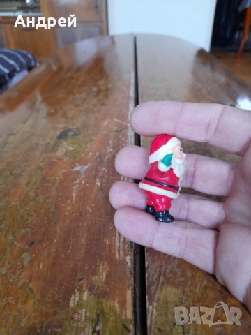 Стара фигурка Дядо Мраз, снимка 3 - Колекции - 53385628