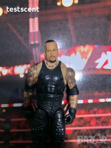 Екшън фигура WWE The Undertaker Гробаря Mattel Elite Figure играчка , снимка 5 - Колекции - 49552382