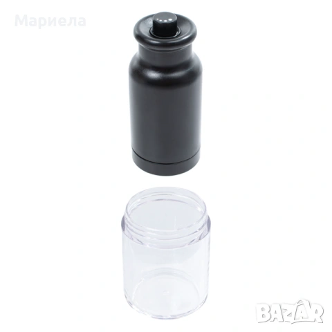 Гравитационна електрическа мелница Brio Easy Cosy, черна, керамичен механизъм, Ф6х18.5см, снимка 4 - Други стоки за дома - 53732744