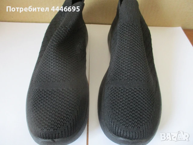 Дамски черни маратонки, снимка 3 - Дамски ежедневни обувки - 50806118