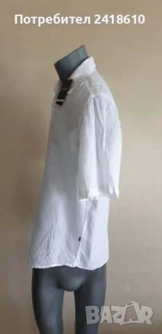 Hugo Boss Relegant_6 Len Regular Fit Mens Size M L XL 2XL  ОРИГИНАЛ! Мъжки Ленени Ризи., снимка 6 - Ризи - 51704222