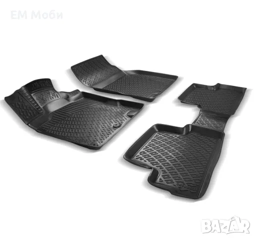 Гумени Стелки Rizline 3D тип Легени К-кт 4 части за Nissan Qashqai J10/J11 2006-2021 J12 2021+, снимка 2 - Аксесоари и консумативи - 47964801