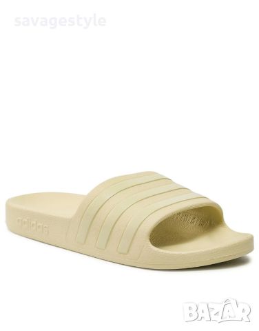 Мъжки чехли ADIDAS Adilette Aqua Slides Beige, снимка 2 - Джапанки - 45760173