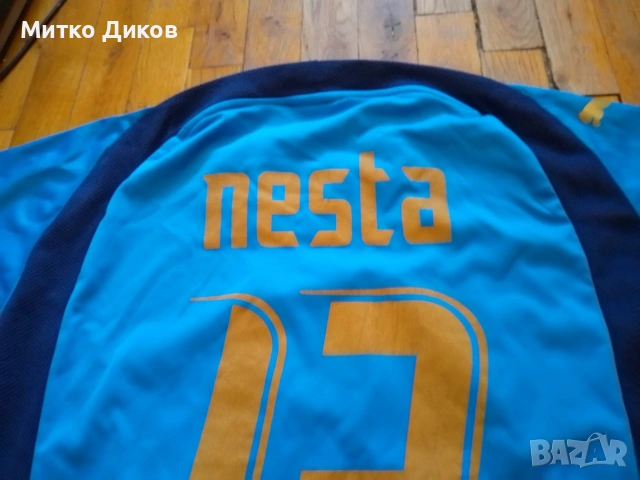 Италия тениска #13 Александро Неста размер ХЛ , снимка 10 - Футбол - 53800713