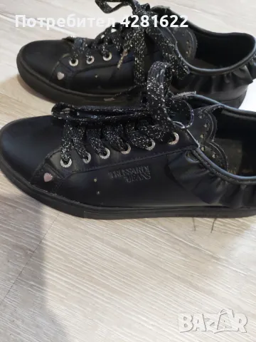 Кожени обувки Trussardi 39 номер, снимка 3 - Дамски ежедневни обувки - 49894310