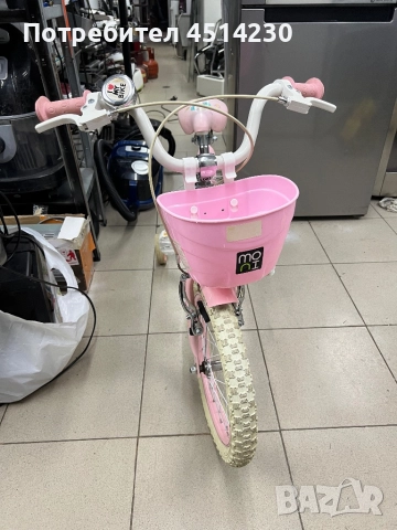 Детско момичешко колело 16” – отлично състояние, снимка 3 - Детски велосипеди, триколки и коли - 52579301