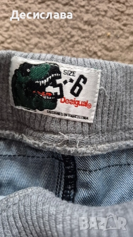 Къси дънки Desigual за момче, 6 год., снимка 4 - Детски панталони и дънки - 51975264