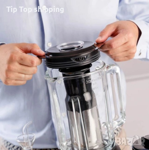 Блендер Taurus Prior Advance+ 1800 (1800W, 2L, 6 ножа, 4 функции, филтър, чаша) и Prior Inox 1500 , снимка 4 - Блендери - 54279262
