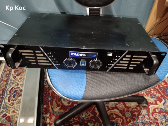 стъпало AMP 300 Ibiza Sound усилвател, снимка 2 - Ресийвъри, усилватели, смесителни пултове - 53116603