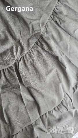 Рокля в камуфлажно зелено, снимка 3 - Рокли - 50947811