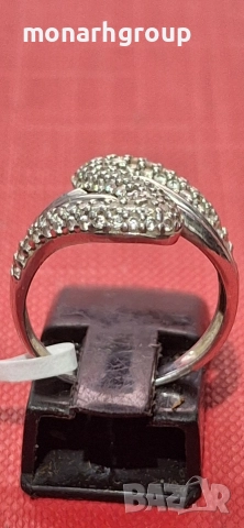 Сребърен пръстен, снимка 5 - Пръстени - 52808378