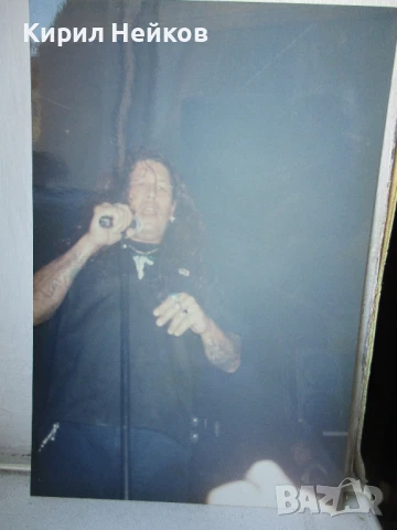 Колекционерски билет на Testament с автограф на Джеймс Мърфи +3 снимки, снимка 3 - Колекции - 47369219