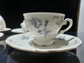 старинен порцелан чашка чинийка за кафе , снимка 1