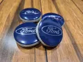 Капачки за джанти Форд 54мм и 60мм Сини, снимка 4
